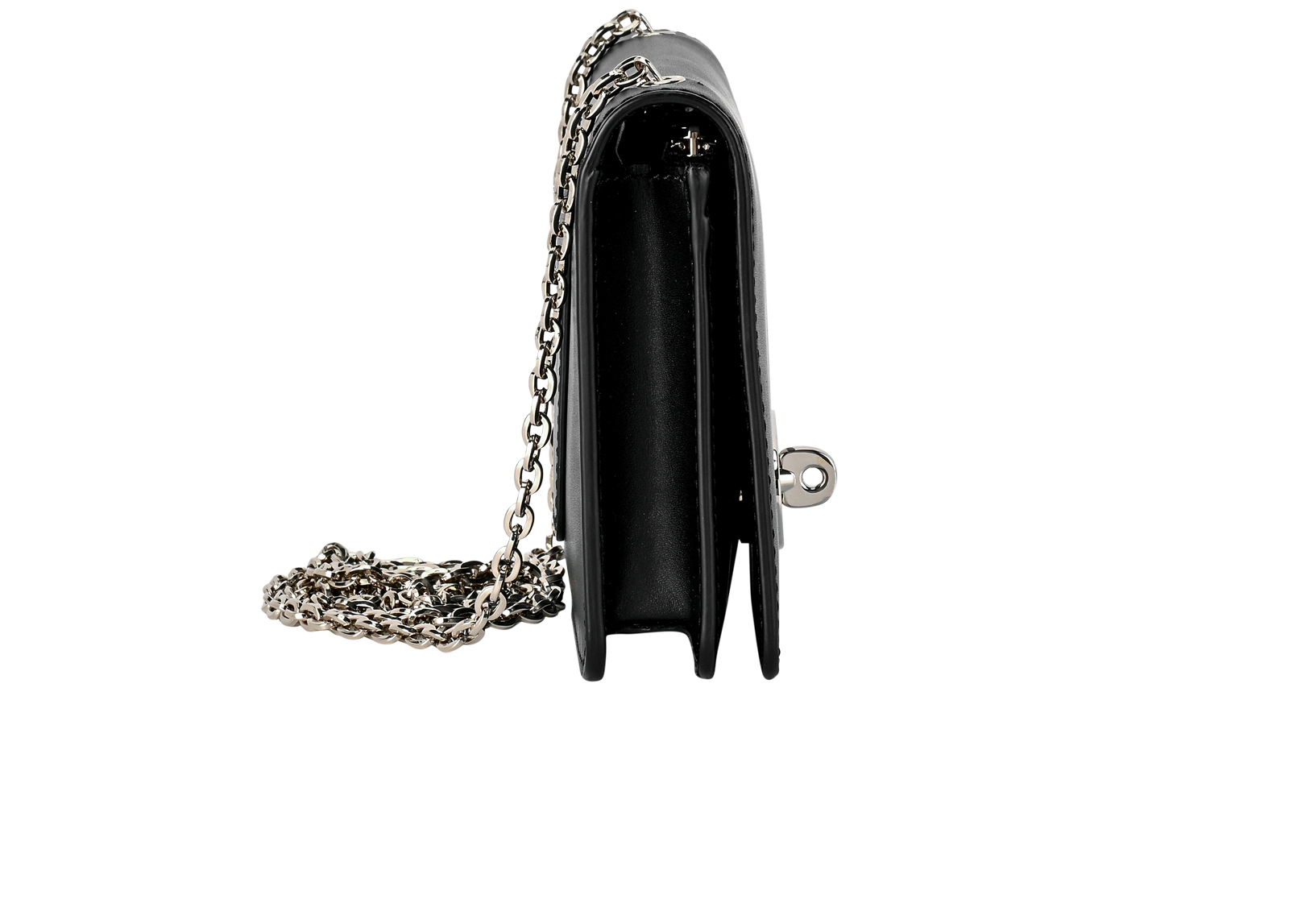 Bayswater WOC, &pound;320, Handbags, Black, Leather/Pony / Calfskin, Side view